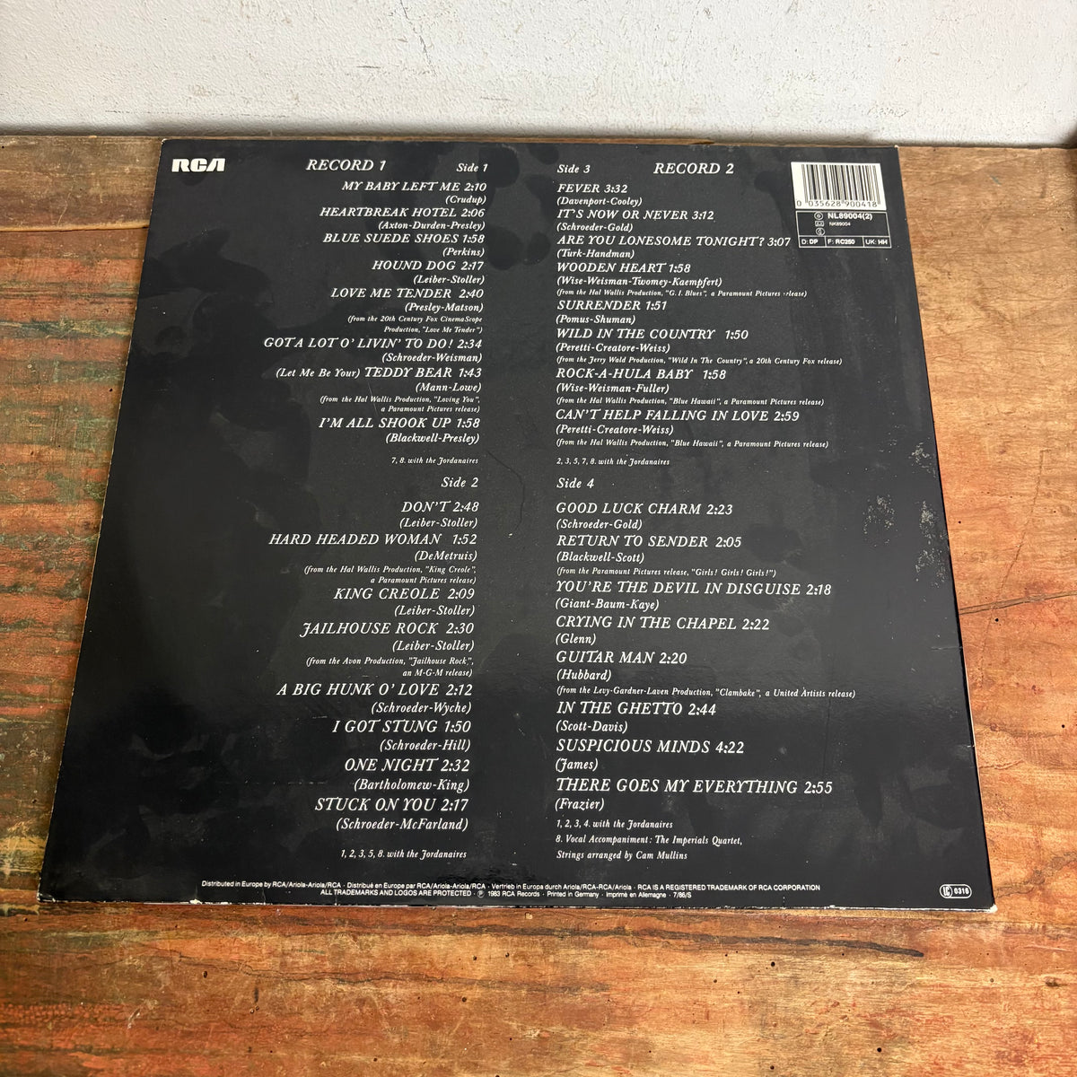 Forever 32 Rapper Doppel LP Elvis Presley Elvis Forever 32 Hits – Trödelfuchs Vintage Shop