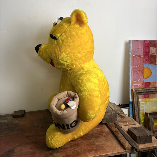 Vintage Winnie the Pooh Bär XL Plüsch Figur