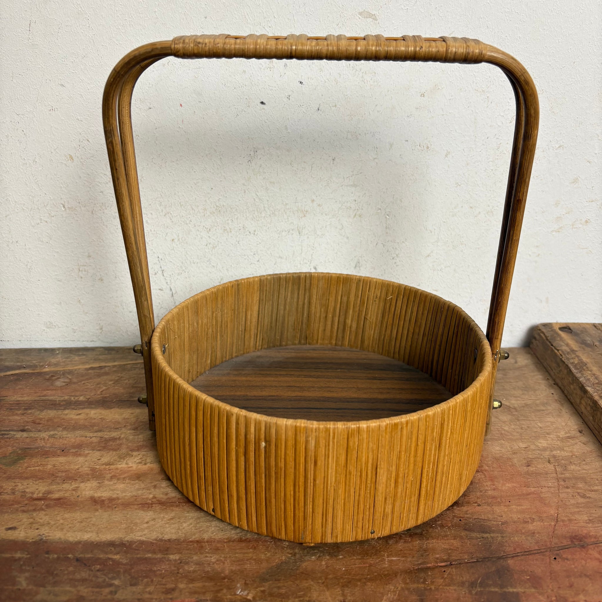 Vintage Mid Century Tablett Korb – Trödelfuchs Vintage Shop