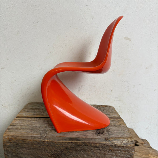 Miniatur Panton Chair von Vitra in orange