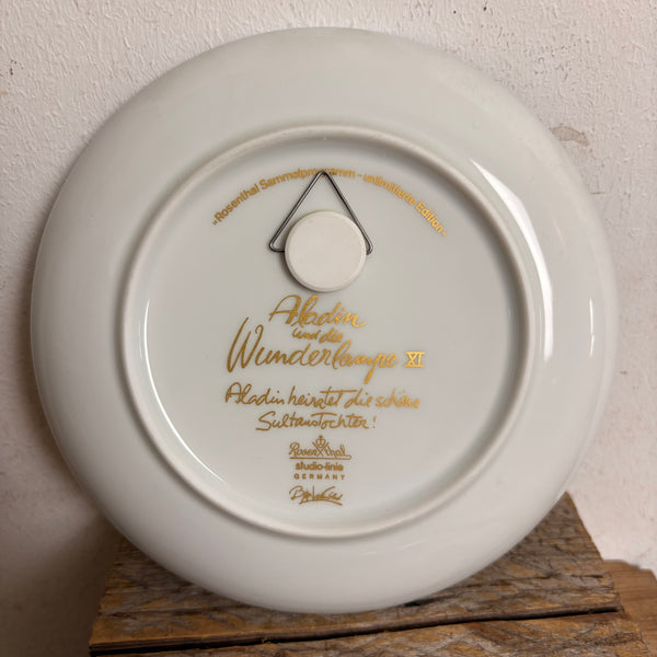 Sammelteller Aladin XI von Björn Wiinblad für Rosenthal