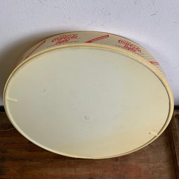 Vintage Coca-Cola light Tablett