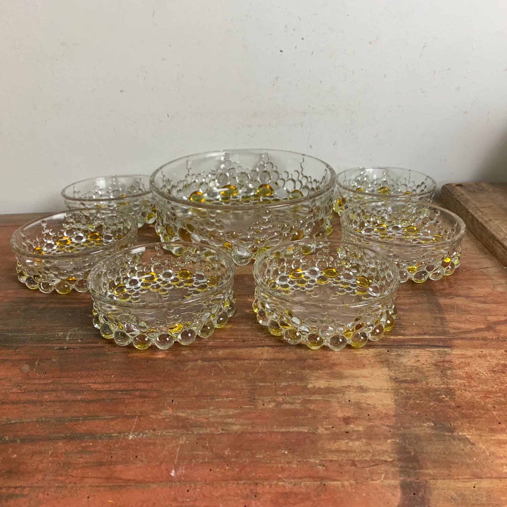 Vintage Dessert Set Boléro von Walther Glas