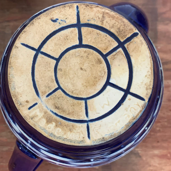 Vintage feuerfeste Kaffeekanne