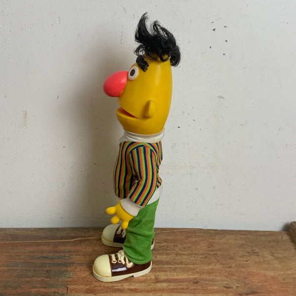 Vintage Figur Bert Sesamstraße von Muppet Inc