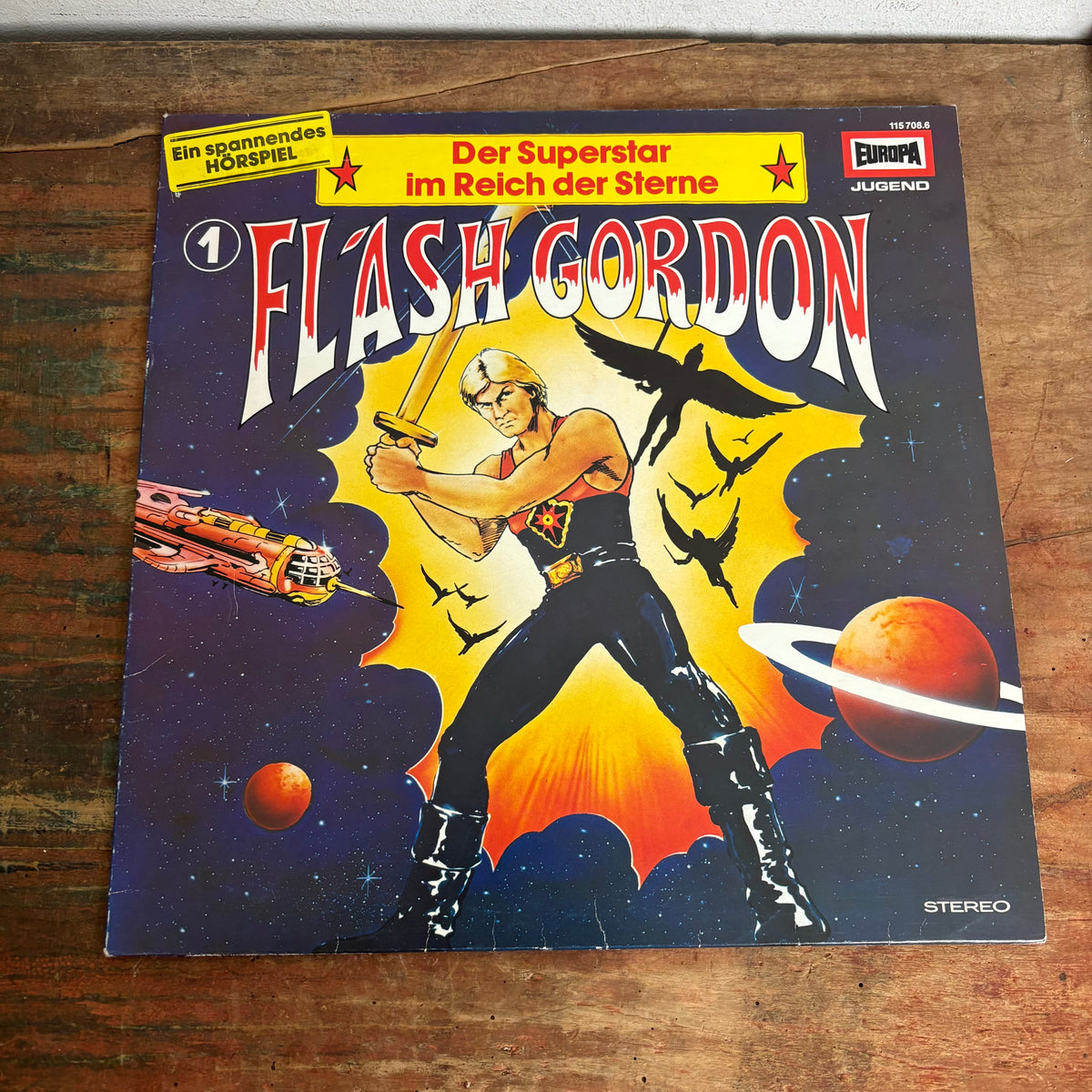 LP Flash Gordon 1 Der Superstar Im Reich Der Sterne – Trödelfuchs ...