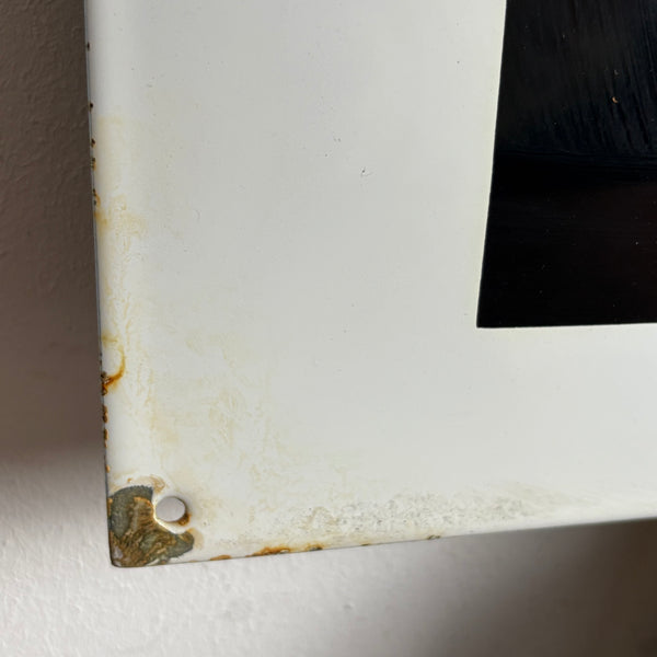 Emaille Schild Bauhaus Emblem