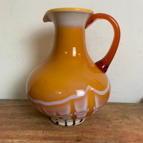 Opaline Florence Vase Vetreria Barieri