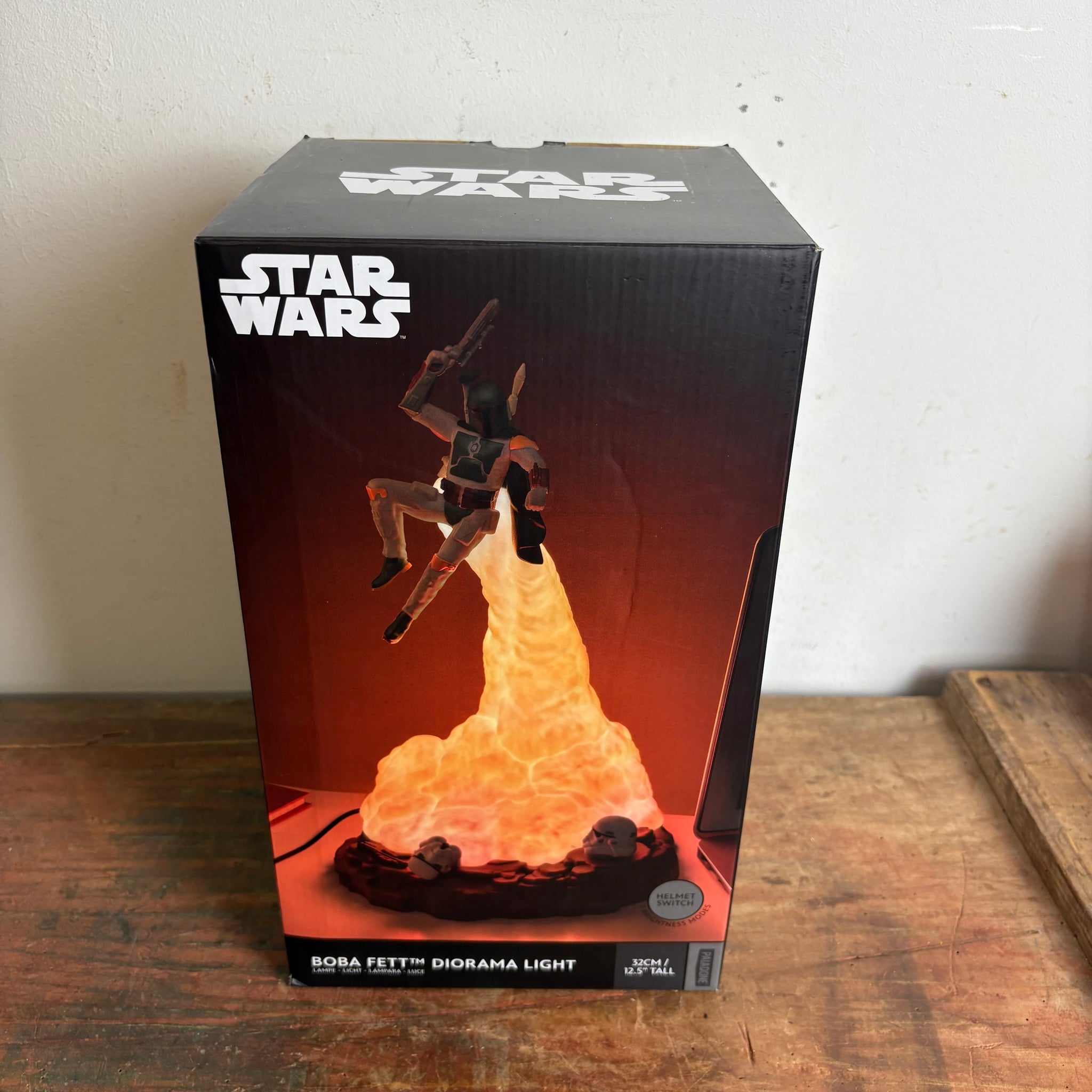 Kultige Boba Fett Diorama Lampe