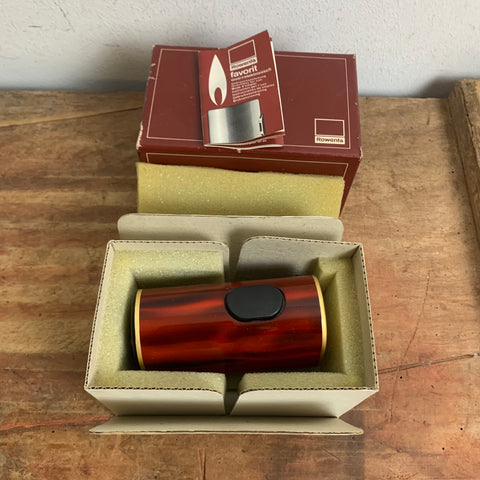 Vintage Tischfeuerzeug Favorit 458 von Rowenta OVP