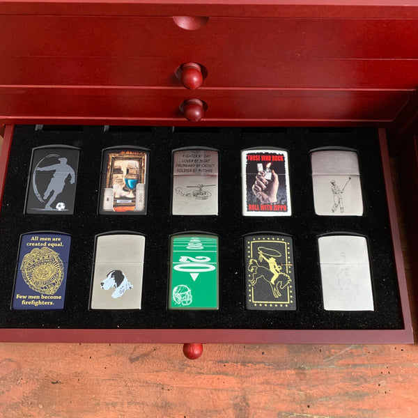 111 Zippo Feuerzeug Sammlung