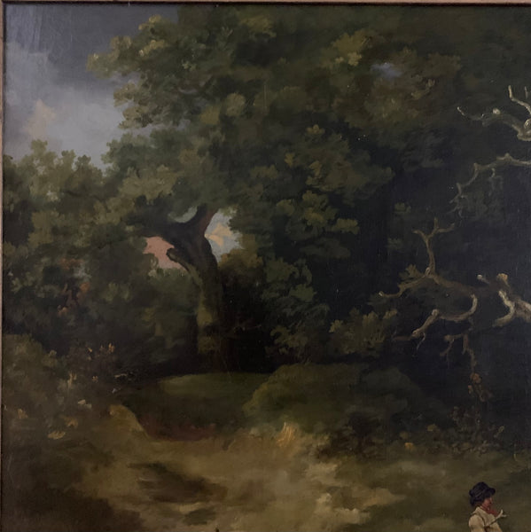 Ölgemälde Picknick im Walde von George Morland