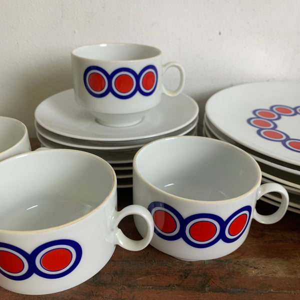 Vintage Kaffee Service von Winterling