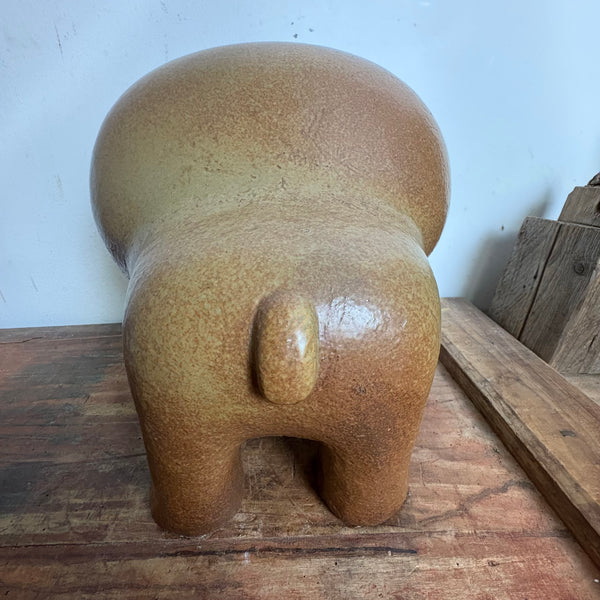 Vintage Keramik Skulptur Bulldog Maxi von Lisa Larson für Gustavsberg