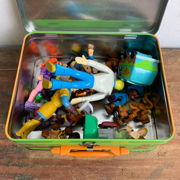 Konvolut Scooby Doo Figuren und Lunchbox