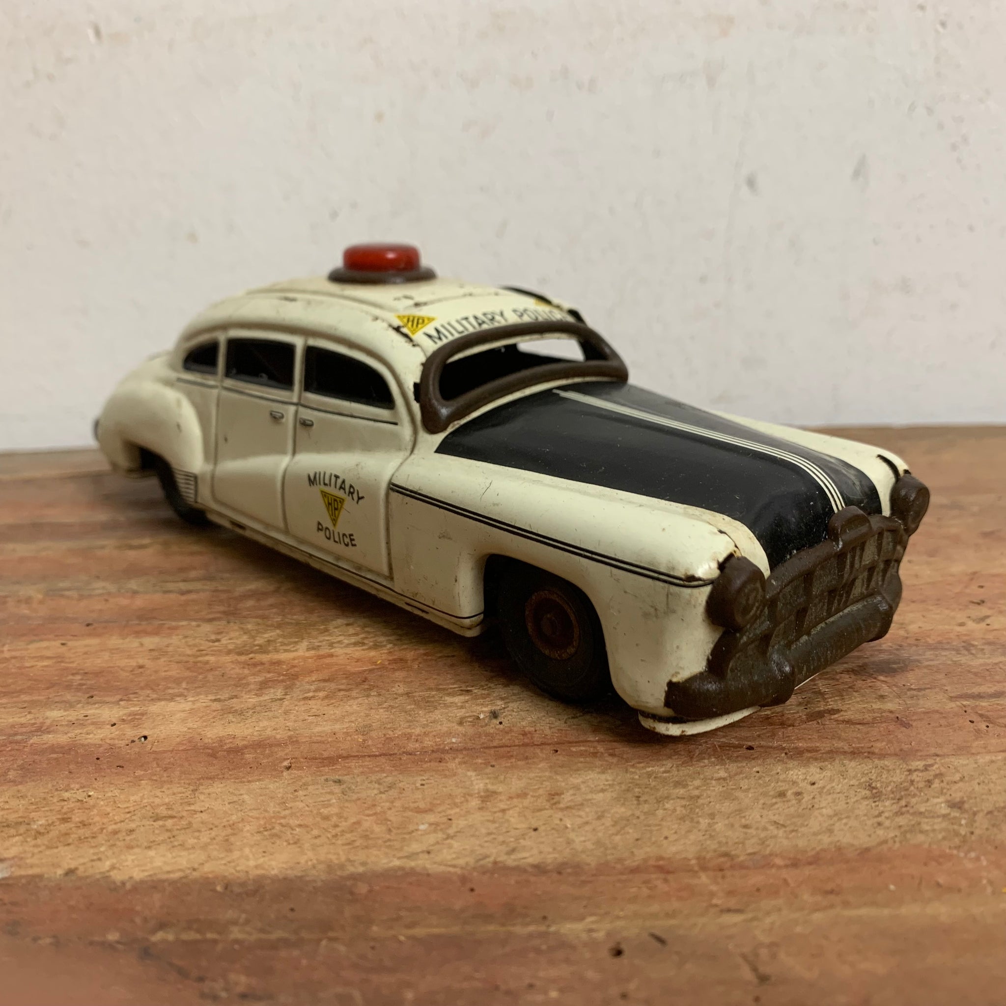 Vintage Blechspielzeug Military Police Hudson von Tippco US Zone