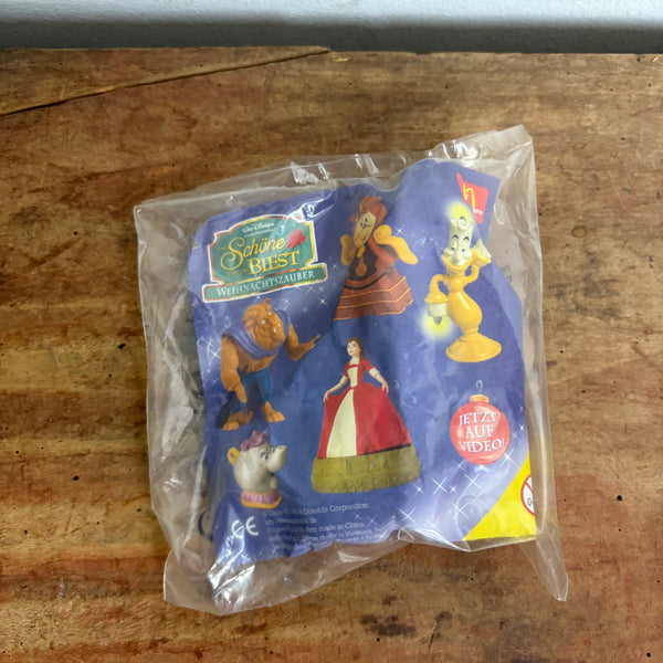 Unruh Die Schöne und das Biest Disney Figur von McDonald’s Happy Meal Club Toys OVP