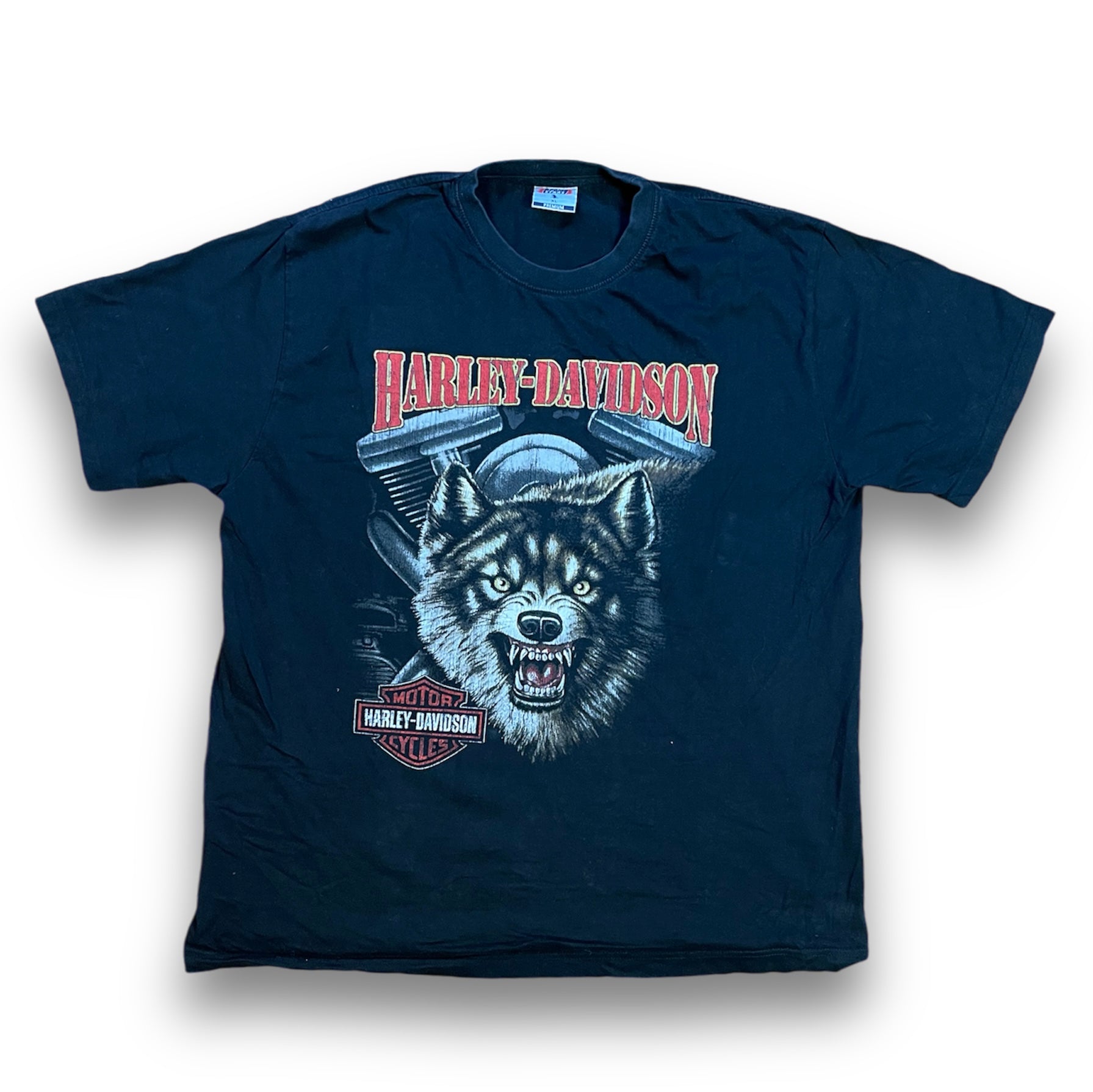 Harley Davidson Wolf Vintage T-Shirt