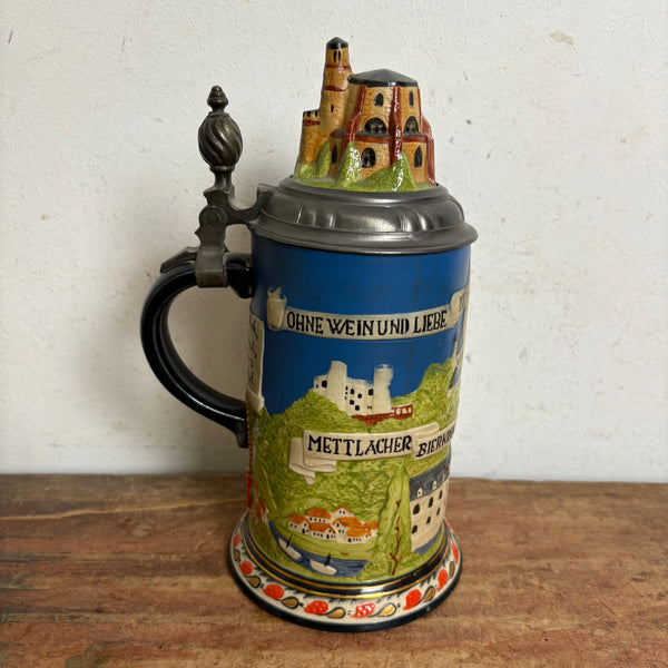 Vintage limitierter Bierkrug von Villeroy und Boch Mettlach