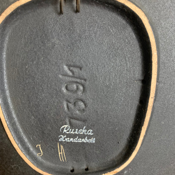 Keramik von Ruscha Frauen mit Pudeln
