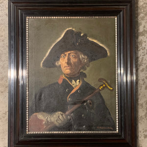 Ölgemälde Friedrich der Große von Karl Richter