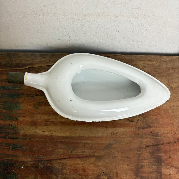 Antikes Emaille Urinal