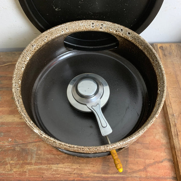 Vintage Keramik Tischgrill Keramik 803 von Scheurich