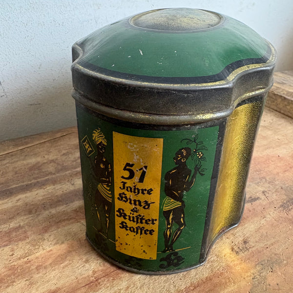 Vintage Blechdose 51 Jahre Hinz & Küster Kaffee