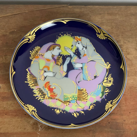Sammelteller Das Zauberpferd von Björn Wiinblad für Rosenthal