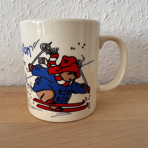 Vintage Paddington Bär Tasse Motiv Winter von Staffordshire