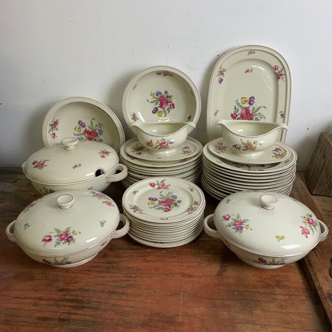 Vintage Eß / Tafel Service Winifred von Rosenthal Porzellan
