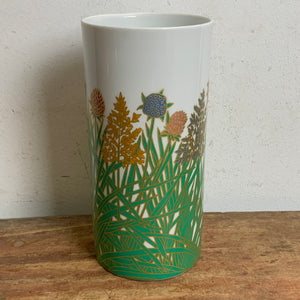 Vintage Porzellanvase von Wolf Bauer für Rosenthal