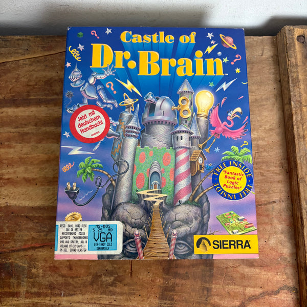 Computerspiel Castle of Dr. Brain Sierra Big Box