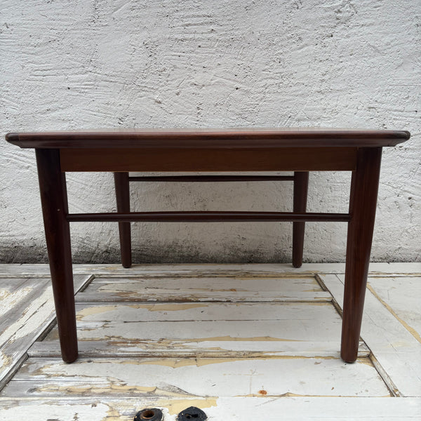 Vintage skandinavischer Design Teak Beistelltisch