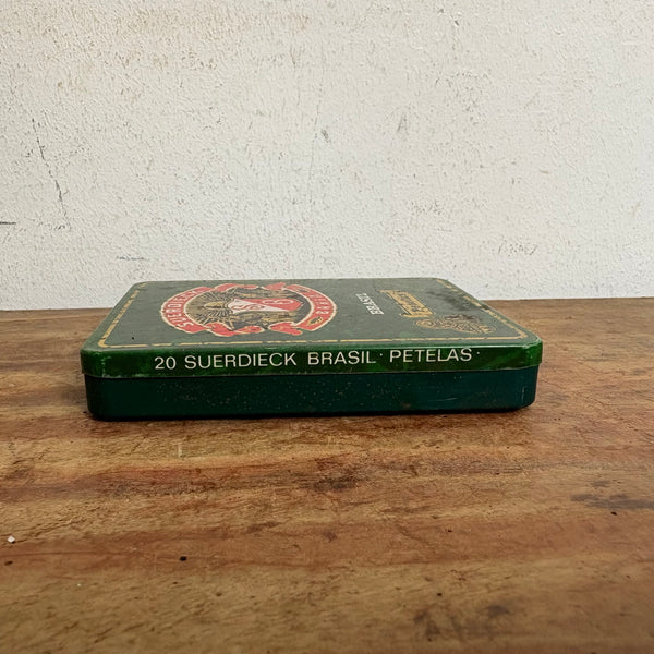 Vintage Blechdose Suerdieck Bahia Brasil Zigaretten