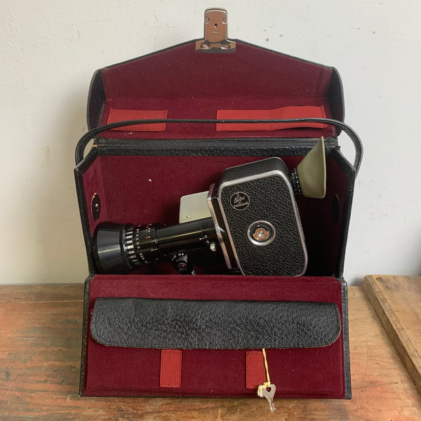 Vintage Paillard Bolex P1 8mm Movie Camera 8-40mm Zoom
