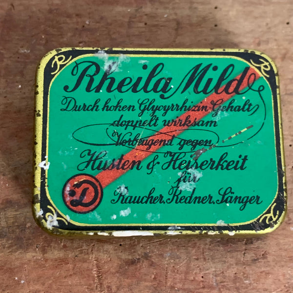 Vintage Blechdose Rheila
Mild