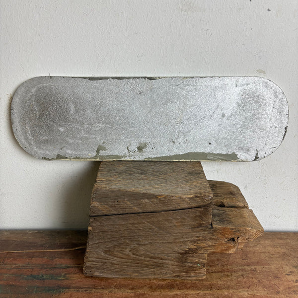 Altes chinesisches Lokomotiven Schild
