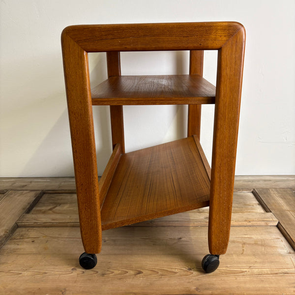 Vintage Teak Servierwagen Beistelltisch von Aksel Kjersgaard für Odder Møbler