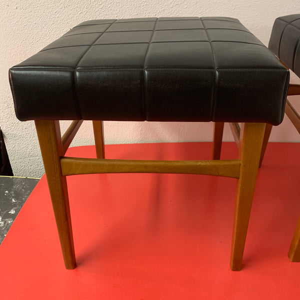 2 Mid Century Design Hocker