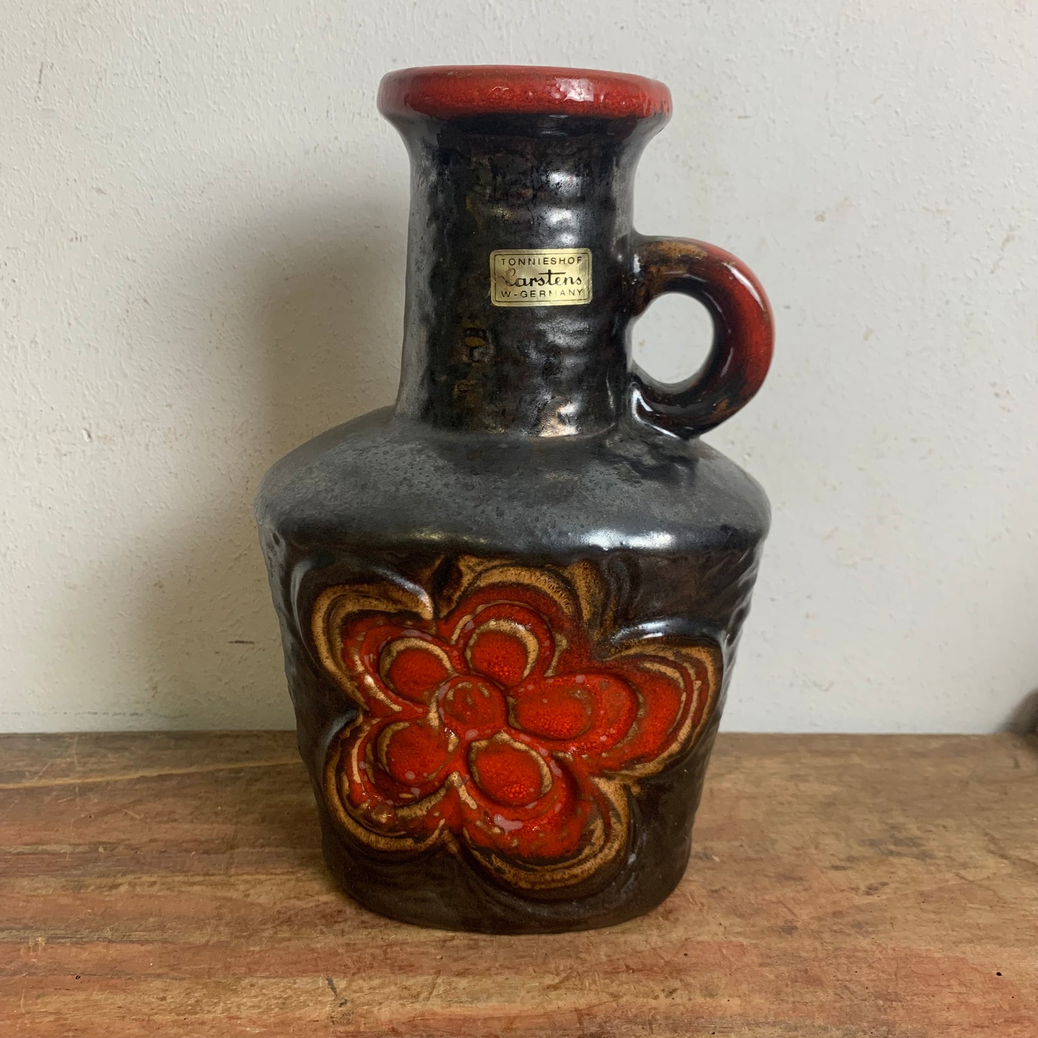 Vintage Keramik Vase von Carstens Tönnieshof