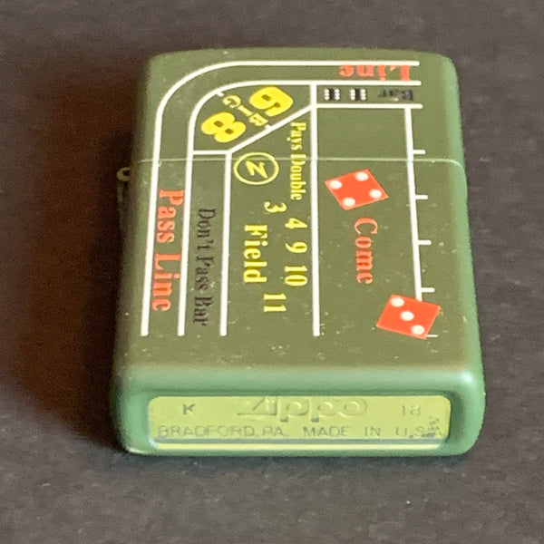 Zippo Feuerzeug Gambling Table