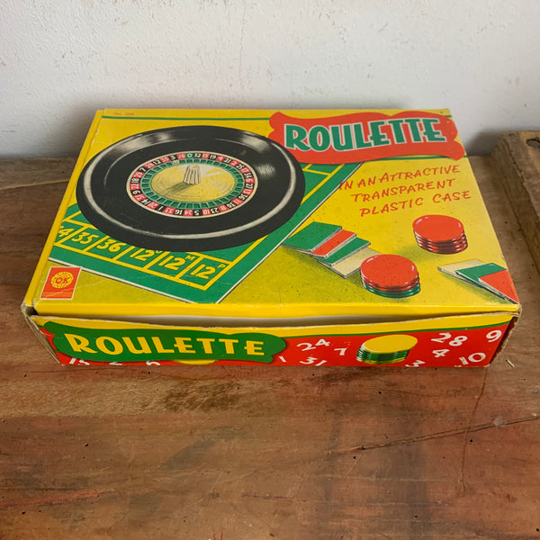 Vintage Gesellschaftsspiel Roulette von OK