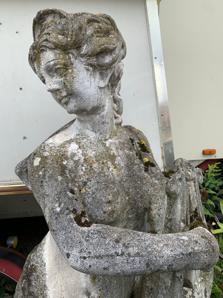 Vintage Italienische Gartenstatue