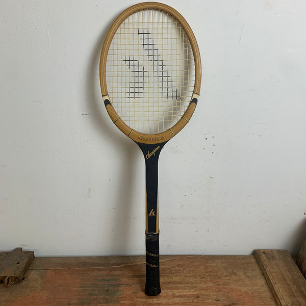 Vintage Holz Tennisschläger Kawasaki Champion