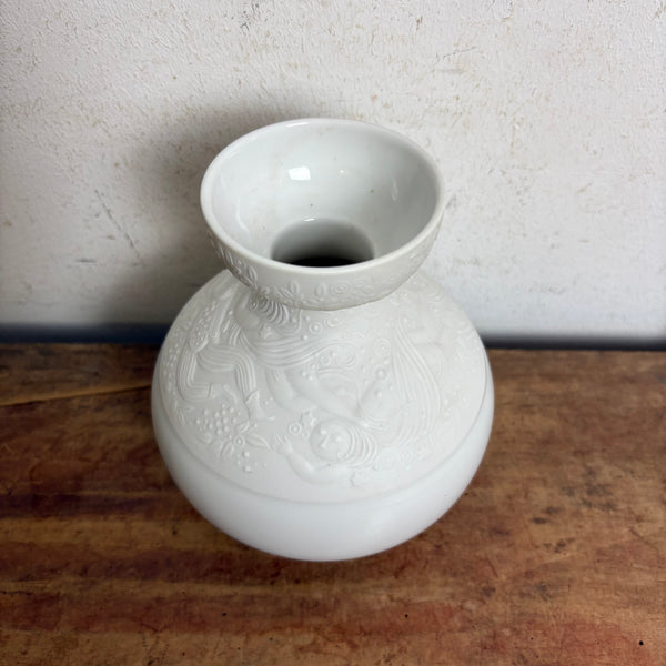 Vintage Porzellan Vase Die Zauberflöte von Björn Wiinblad für Rosenthal