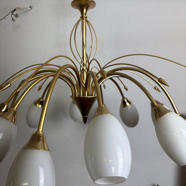 Moderne große goldene Spider Deckenlampen