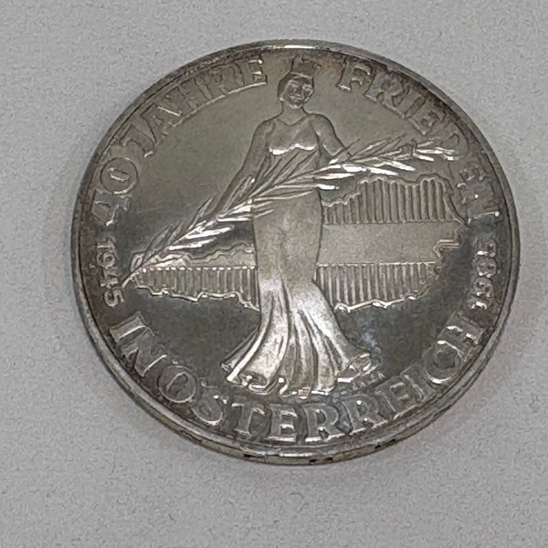 Österreich 500 Schilling 1985 Silber 40 Jahre Frieden