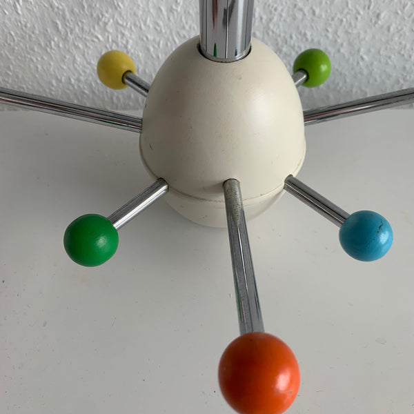 Vintage Mid Century Sputnik Wandgarderoben von Osvaldo Borsani für Tecno