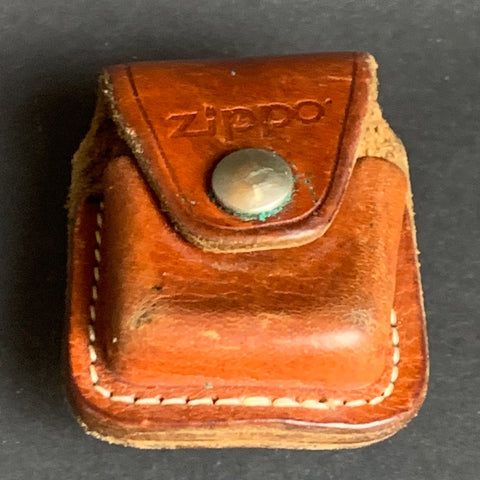 Zippo Feuerzeug Gürtel Tasche braun